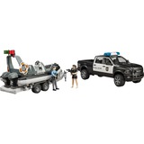 bruder 02507, Veicolo modello Nero/Bianco