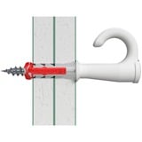 fischer EasyHook Rotondo DuoPower 6x30, Tassello bianco