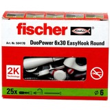 fischer EasyHook Round DuoPower 6x30 bianco