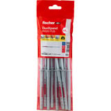 fischer Tassello a gambo lungo DuoXpand 8x100 FUS grigio chiaro/Rosso