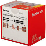 fischer Tassello ad espansione SX Plus 6x50 grigio chiaro