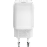 goobay Caricatore rapido USB-C Nano, PD, GaN, 65 watt, Caricabatterie bianco