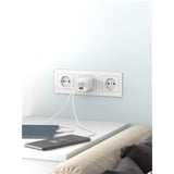 goobay Caricatore rapido USB-C Nano, PD, GaN, 65 watt, Caricabatterie bianco