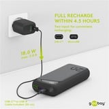 goobay Powerbank a ricarica rapida 20.000 mAh Nero