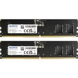 ADATA AD5U48008G-DT memoria 16 GB 2 x 8 GB DDR5 288-pin DIMM Nero, 16 GB, 2 x 8 GB, DDR5, 4800 MHz, 288-pin DIMM