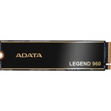 ADATA LEGEND 960 4 TB, Disco a stato solido grigio scuro/Oro