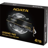 ADATA LEGEND 960 4 TB, Disco a stato solido grigio scuro/Oro