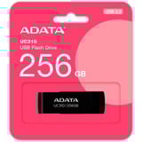 ADATA UC310 unità flash USB 256 GB USB tipo A 3.2 Gen 1 (3.1 Gen 1) Nero, Chiavetta USB Nero, 256 GB, USB tipo A, 3.2 Gen 1 (3.1 Gen 1), 100 MB/s, Girevole, Nero