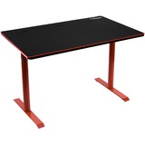Arozzi Arena Leggero Rosso, Scrittorio di gioco rosso/Nero, Dritto, Forma rettangolare, MDF, Acciaio, Microfibra, Rosso