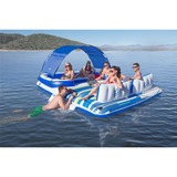 Bestway 43105 galleggiante da piscina e da spiaggia Blu, Bianco Fantasia Vinile Isola galleggiante bianco/Blu, Blu, Bianco, Isola galleggiante, Fantasia, Vinile, 540 kg, Cina