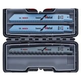 Bosch 2 607 010 901 lama per sega a gattuccio, sega a traforo e sega universale Lama per sega universale 15 pz, Impostare la lama per sega Lama per sega universale, Metallo, Legno, Nero, Grigio, 15 pz