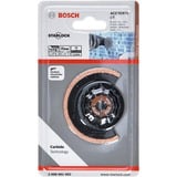 Bosch 2 608 661 692 accessorio per apparato multifunzione Lama di ricambio, Lama per sega Lama di ricambio, Nero, Rose Gold, Bosch, Bosch GOP 10,8 V-LI / GOP 250 CE Professional / PMF 10,8 LI / PMF 180 E, Fein Multimaster FMM 250, 6,5 cm, 1 pz