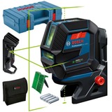 Bosch GCL 2-50 G Professional Livella lineare/puntiforme 15 m, Attraversare la linea laser blu/Nero, 15 m, 0,3 mm/m, 4°, 50 m, 4 s, Verde