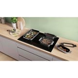 Bosch HEZ9FF040, Set di padelle accaio/Nero
