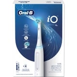 Braun iO Series 4 Quite Adulto Spazzolino rotante Bianco, Spazzolino da denti elettrico bianco, Adulto, Spazzolino rotante, Cura quotidiana, Sensibile, Super sensitive, Bianco, Bianco, Rotondo