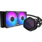Cooler Master MasterLiquid 240 Atmos II Pixel LED, Raffreddamento ad acqua Nero