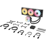 Corsair iCUE LINK TITAN II 360 RX RGB, Raffreddamento ad acqua Nero
