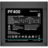 DeepCool PF400 alimentatore per computer 400 W 20+4 pin ATX ATX Nero Nero, 400 W, 220 - 240 V, 50 Hz, 100 W, 384 W, 100 W