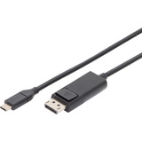 Digitus AK-300333-020-S, Cavo Nero
