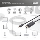 Digitus AK-300333-020-S, Cavo Nero