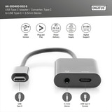Digitus AK-300400-002-S, Adattatore Nero