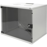 Digitus Alloggiamento a parete SOHO, smontato - 540 x 400 mm (L x P) grigio chiaro, smontato - 540 x 400 mm (L x P), Da parete, 9U, 60 kg, Grigio