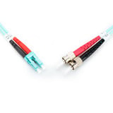 Digitus Cavo patch LWL, duplex, connettore LC > ST, multimodo OM3 turchese