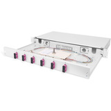 Digitus Scatola di giunzione LWL, equipaggiata, 6x SC DX, OM4 
