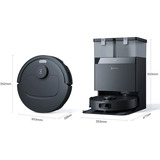 ECOVACS Deebot T30C Gen 2 0,26 L Senza sacchetto Nero, Aspirazione robot Nero, Senza sacchetto, Nero, Rotondo, 0,26 L, 65 dB, 3 L