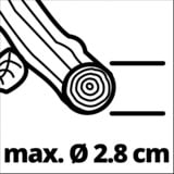 EINHELL GE-LS 18 Li-Solo cesoia da potatura, Potatore rosso/Nero, 800 g, 1,05 kg, 380 mm, 115 mm, 70 mm