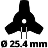 EINHELL Lama per erba 3404996, per decespugliatori GH-BC 33-4S / 43AS, GC-BC 31-4S, Lama di ricambio 
