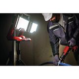 EINHELL Lampada a batteria professionale TP-CL 18/3000 Li Set - Solo, 18Volt, Riflettore di costruzione rosso
