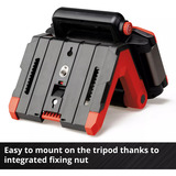 EINHELL Lampada a batteria professionale TP-CL 18/3000 Li Set - Solo, 18Volt, Riflettore di costruzione rosso