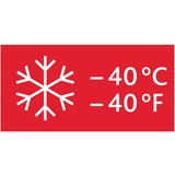 Emsa CLIP & CLOSE N1041400 recipiente per cibo Quadrato Scatola 0,8 L Trasparente 1 pz, Casella trasparente/Rosso, Scatola, Quadrato, 0,8 L, Trasparente, Vetro, 420 °C