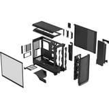 Fractal Design Meshify 3 XL Ambience Pro RGB Light Tint, Torre grande telaio Nero