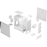 Fractal Design Pop XL Air Tower Bianco, Torre grande telaio bianco, Tower, PC, Bianco, ATX, EATX, micro ATX, Mini-ITX, Acciaio, Vetro temperato, Multi