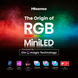 Hisense 85UR8DS RGB MiniLED, Televisore LED Nero/grigio scuro