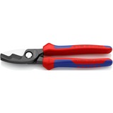 KNIPEX 95 12 200 Pinze per taglio laterale rosso/Blu, Pinze per taglio laterale, Blu/Rosso, 20 cm, 324 g