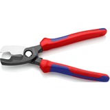 KNIPEX 95 12 200 Pinze per taglio laterale rosso/Blu, Pinze per taglio laterale, Blu/Rosso, 20 cm, 324 g