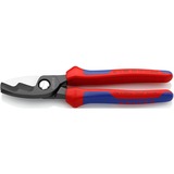 KNIPEX 95 12 200 Pinze per taglio laterale, Pinze di taglio rosso/Blu, Pinze per taglio laterale, Blu/Rosso, 20 cm, 324 g