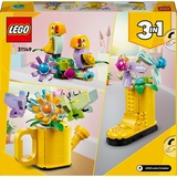 LEGO Creator 31149 3in1 Innaffiatoio con Fiori Finti Trasformabile in Stivale o in 2 Uccelli con Trespolo, Giochi per Bambini 8+, Giochi di costruzione Giochi per Bambini 8+, Set da costruzione, 8 anno/i, Plastica, 420 pz, 580 g