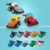 LEGO DUPLO 10445 Auto da Corsa e Piloti Team F1, Macchina Giocattolo da Costruire, Giochi Creativi e Didattici per Bambini 2+, Giochi di costruzione Macchina Giocattolo da Costruire, Giochi Creativi e Didattici per Bambini 2+, Set da costruzione, 2 anno/i, Plastica, 70 pz, 940 g