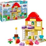 LEGO DUPLO La casa del compleanno di Peppa Pig, Giochi di costruzione Set da costruzione, 2 anno/i, Plastica, 59 pz, 840 g