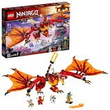 LEGO NINJAGO L'attacco del Dragone del fuoco, Giochi di costruzione Set da costruzione, 8 anno/i, Plastica, 563 pz, 680 g