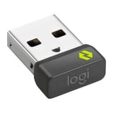 Logitech Bolt Ricevitore USB grafite, Ricevitore USB, 2 g, Nero, Verde