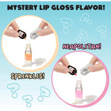 MGA Entertainment Yummiland Lip Gloss Doll Series 2- Mystery Chase 2 (Neopolitan/Avery Ice Cream), Bambola Mini bambola, Femmina, 4 anno/i, 100 mm, Multicolore