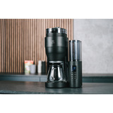 Melitta AromaFresh X, Macchina fa filtro Nero (opaco)/Argento