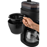 Melitta AromaFresh X, Macchina fa filtro Nero (opaco)/Argento