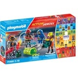 PLAYMOBIL My Figures: Vigili del fuoco, Giochi di costruzione 