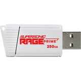 Patriot PEF250GRPMW32U unità flash USB 250 GB USB tipo A 3.2 Gen 2 (3.1 Gen 2) Bianco bianco/Nero, 250 GB, USB tipo A, 3.2 Gen 2 (3.1 Gen 2), 600 MB/s, 8,2 g, Bianco